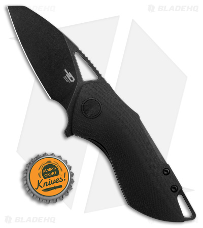 Bestech Grissom Riverstone Liner Lock Knife Black G-10 (2.45" Black 154CM) BL03C