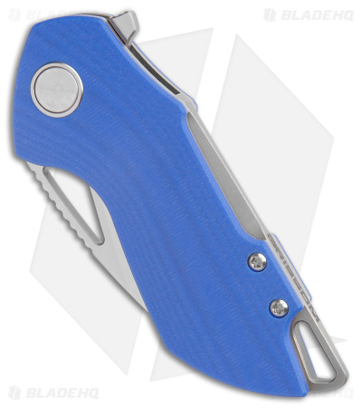 Bestech Grissom Riverstone Liner Lock Knife Blue G-10 (2.45" Satin 154CM) BL03B