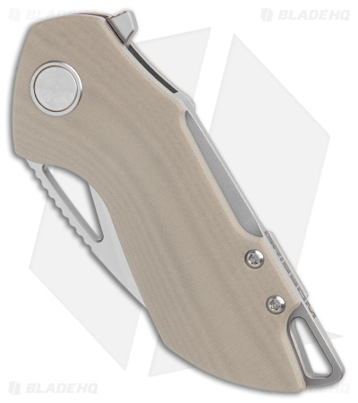 Bestech Grissom Riverstone Liner Lock Knife Champagne G-10 (2.45" Satin 154CM) 