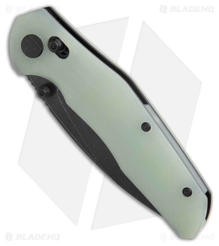 Bestechman Ronan Bar Lock Knife Jade G-10 (3.25" Black SW)