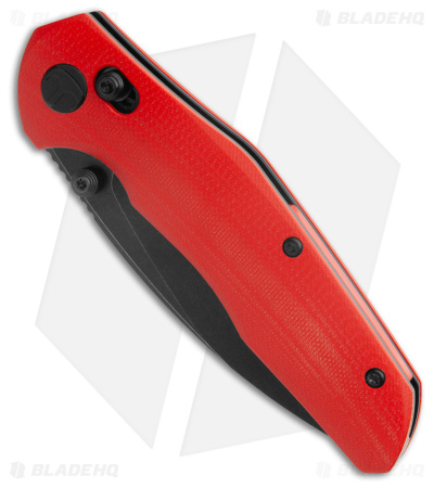 Bestechman Ronan Bar Lock Knife Red G-10 (3.25" Black SW)