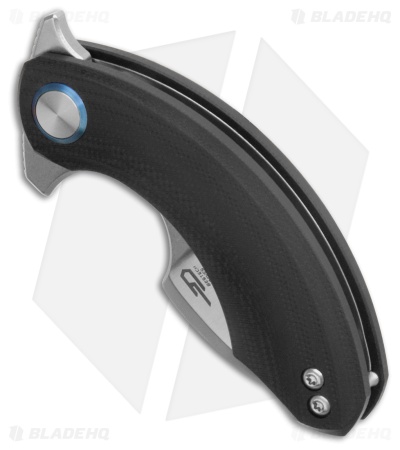 Bestech Knives STRELIT MagnaCut Liner Lock Black G-10 (2.19" Satin)