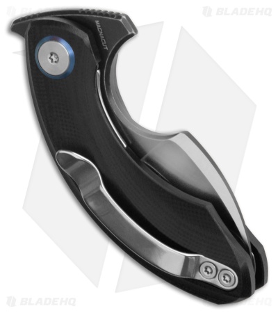 Bestech Knives Strelit MagnaCut Liner Lock Black G-10 (2.19" Two-Tone)
