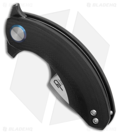 Bestech Knives Strelit MagnaCut Liner Lock Black G-10 (2.19" Two-Tone)