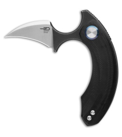 Bestech Knives Strelit MagnaCut Liner Lock Black G-10 (2.19" Two-Tone)