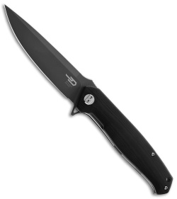 Bestech Knives Swordfish Liner Lock Knife Black G-10 (3.8" Black) BG03I