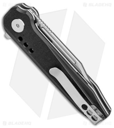 Bestech Knives Syntax Liner Lock Knife Black G-10 (2.9" Satin/SW) BG41A