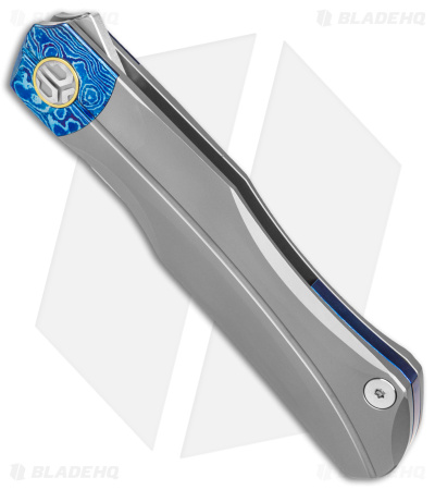 Bestech Knives Thyra Frame Lock Knife Titanium/Timascus (3.75" M390)