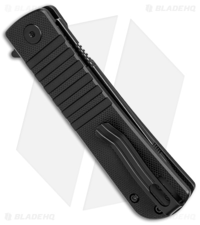 Bestech Knives Titan Liner Lock Knife Black G-10 (3" Black D2) BG49A-5