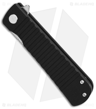 Bestech Knives Titan Liner Lock Knife Black G-10 (3" Satin/SW D2) BG49A-1