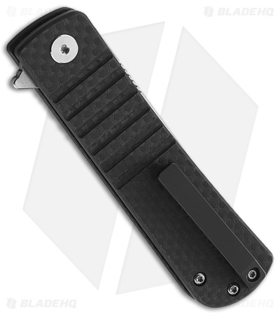 Bestech Knives Titan Liner Lock Knife Black/G-10 CF (3" Satin 154CM) BL04A