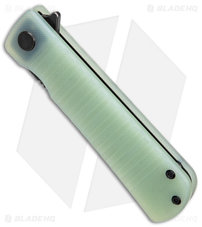 Bestech Knives Titan Liner Lock Knife Jade G-10 (3" Black D2) BG49A-4