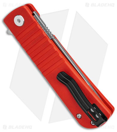 Bestech Knives Titan Liner Lock Knife Red G-10 (3" Satin/SW D2) BG49A-3