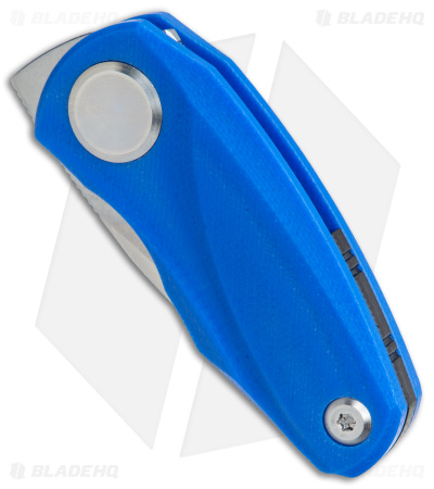 Bestech Knives Tulip Liner Lock Knife Blue G-10 (1.3" Satin) BG38D