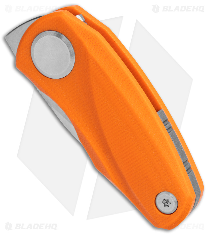 Bestech Knives Tulip Liner Lock Knife Orange G-10 (1.34" Satin/SW) BG38C