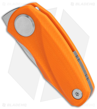 Bestech Knives Tulip Liner Lock Knife Orange G-10 (1.34" Satin/SW) BG38C