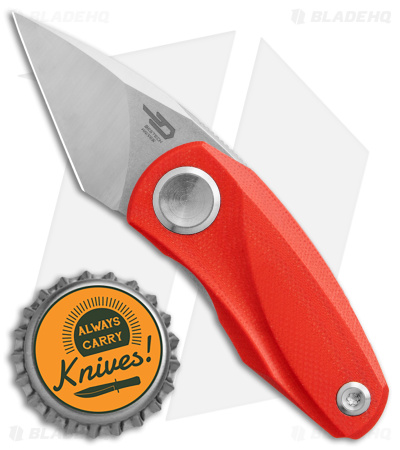 Bestech Knives Tulip Liner Lock Knife Red G-10 (1.3" Satin/SW) BG38B