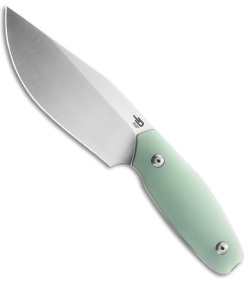 Bestech Knives Lignum Artis Fixed Blade Knife Jade G-10 (4.75" Satin) 