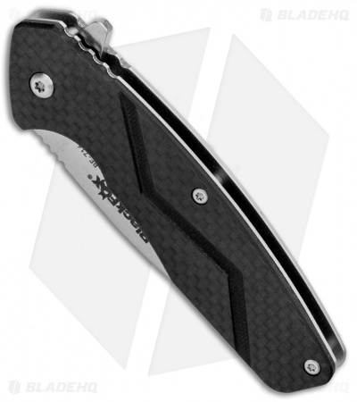 BlackFox Carbonix Frame Lock Knife Carbon Fiber (2.75" Satin) BF-716