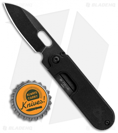 BlackFox Panchenko Bean Gen 2 Slip Joint Knife Black G-10 (2.1" BW) FX-719 G10