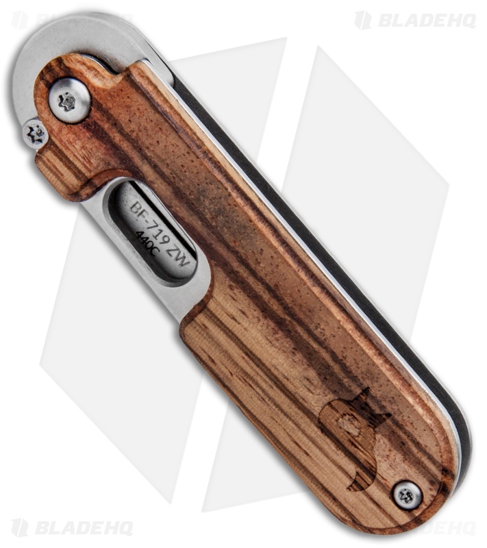 Blackfox Bean Gen 2 Edc Slip Joint Knife Zebrawood