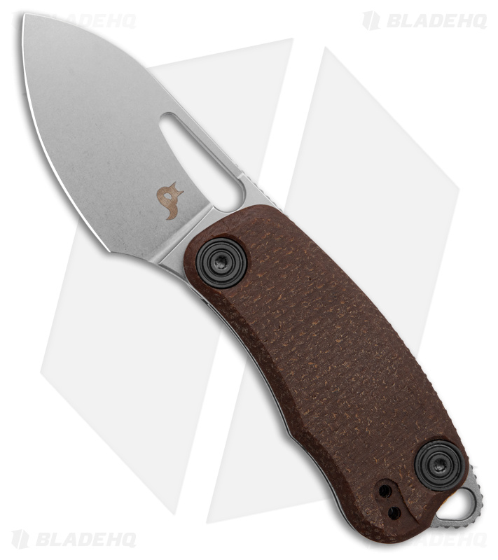 BlackFox Nix Knife Brown Natural Micarta BF763 - Blade HQ
