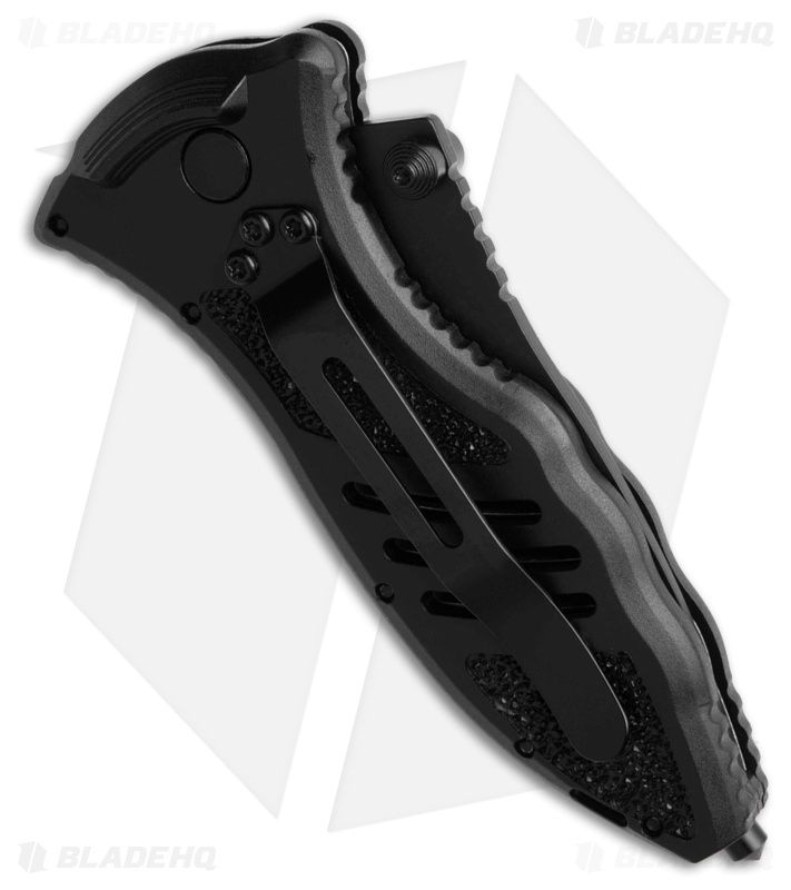 Blackhawk CQD Small Button Lock Knife Black FRN Black PVD
