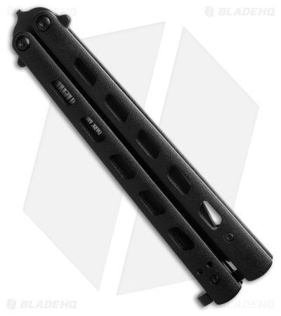 Blackhawk! Dark Angel Butterfly Knife Black (4.25" Black) BH15B100