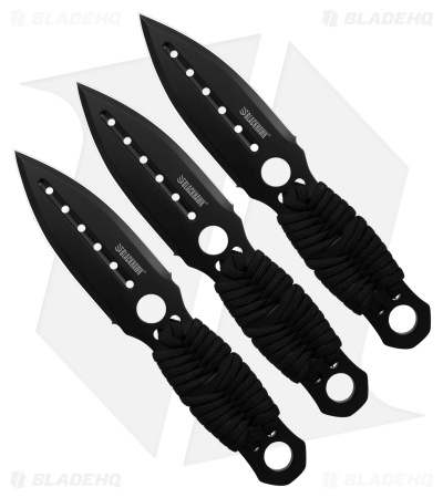 Blackhawk Direct Hit Throwing Knife Set (Black) BH15DH01BK