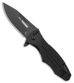 Blackhawk Hornet II Sideliner Knife Black G-10 (3.5" Black)