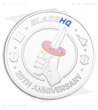 Blade HQ 20th Anniversary "Just One More" -- Silver Plated Coin USA