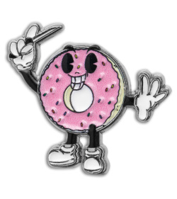 Blade HQ Exclusive Dessert Warrior® Donut Figure Lapel Pin