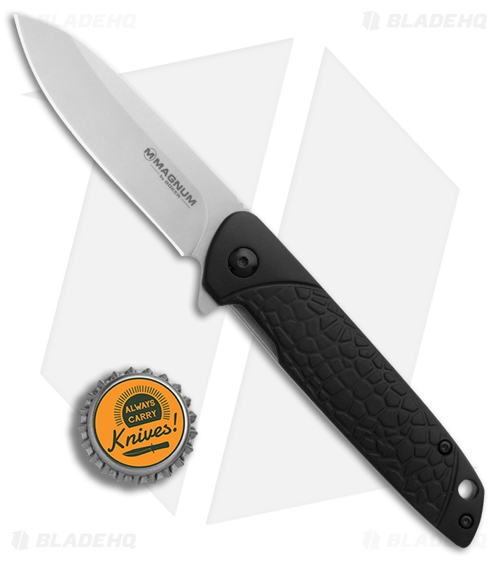 Boker Alligator Toast Frame Lock Knife Black (3.5" Stonewash) 01SC487