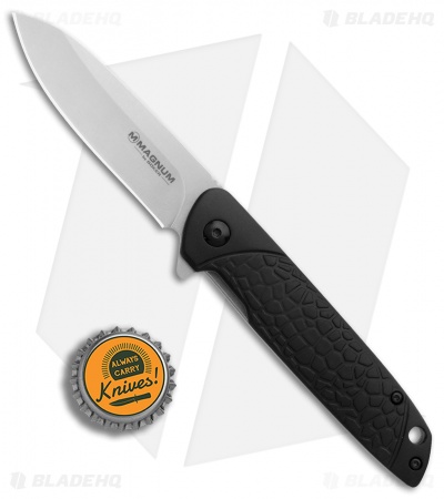 Boker Alligator Toast Frame Lock Knife Black (3.5" Stonewash) 01SC487