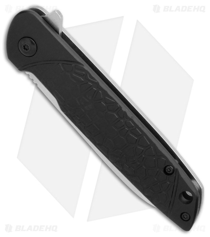 Boker Alligator Toast Frame Lock Knife Black (3.5" Stonewash) 01SC487