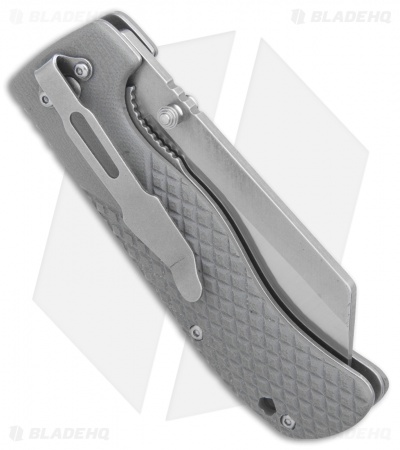 Boker Arctic Ocean Sailor Liner Lock Knife Grey G-10 (3.3" Satin) 01RY844