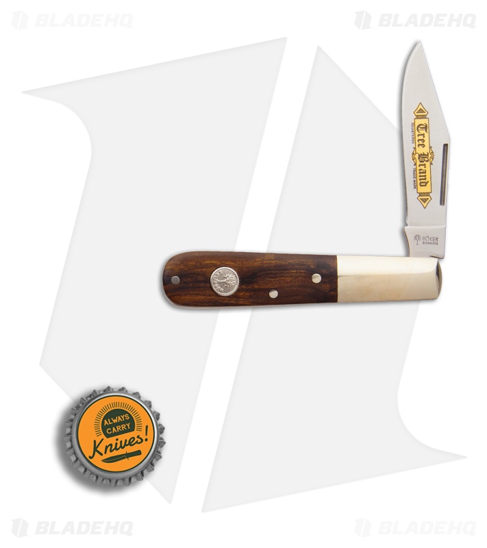 Boker Classic Gold Barlow Pocket Knife Desert Ironwood (3.25" Satin)