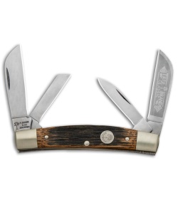 Boker Congress Traditional Pocket Knife 3.625" Beer Barrel Wood