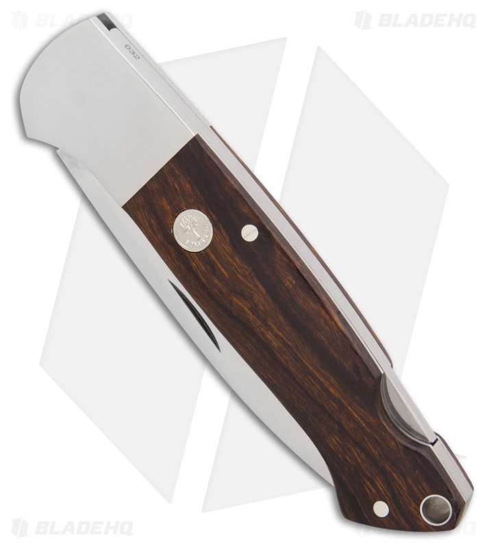 Boker Davis Classic Gold Lockback Knife Desert Ironwood (3.5" Satin) 114624