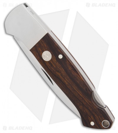 Boker Davis Classic Gold Lockback Knife Desert Ironwood (3.5" Satin) 114624