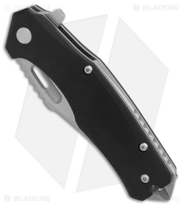 Boker Plus Defender Liner Lock Knife Black G-10 (3.1" Stonewash) 01BO763