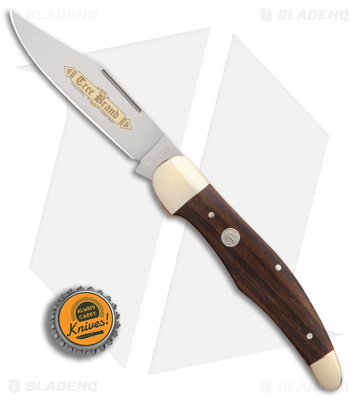 Boker Hunter's Knife Classic Gold 5.25" Desert Ironwood 114014