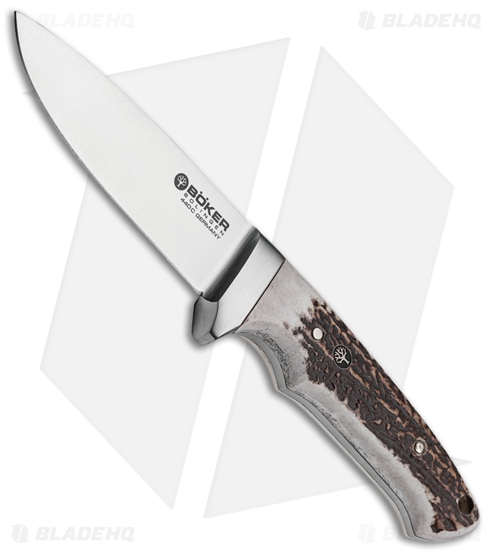 Boker Integral 2.0 Fixed Blade Knife Stag (4" Satin)
