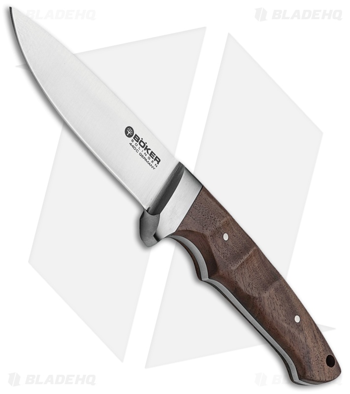 Boker Integral 2.0 Fixed Blade Knife Walnut Wood (4.6" Plain) 122541