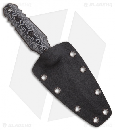 Boker Magnum Lil' Grave Digger Fixed Blade Knife Micarta (3.7" Black SW) 02SC518