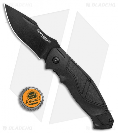 Boker Magnum Magnum Advance Pro 42 Liner Lock Knife Black (3.125" Black)