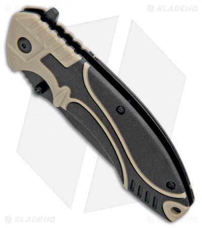 Boker Plus Advance Pro Liner Lock Knife Desert Tan (3.5" Black)