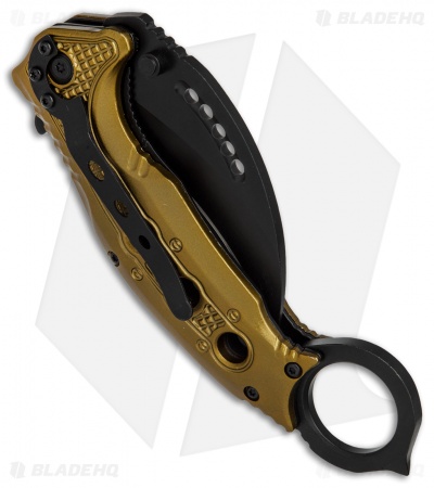 Boker Magnum Black Scorpion Liner Lock Karambit Knife (2.75" Black) 01MB713