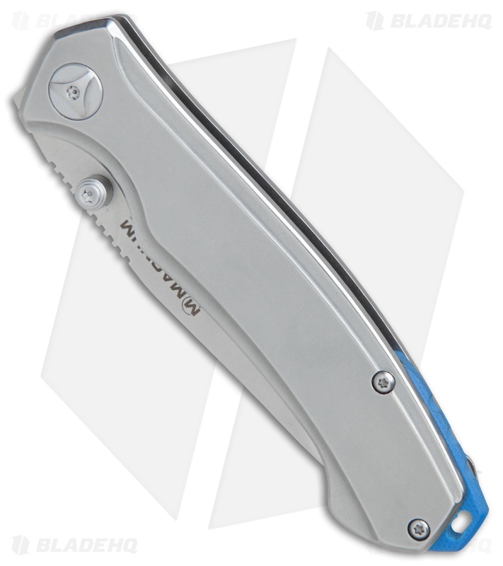 Boker Magnum Blue Steel Frame Lock Knife (3.25" Satin) 01SC986