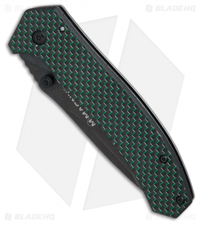 Boker Magnum Green Strike Frame Lock Knife LSCF/G-10 (3.3" Black SW) 01MB637